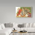 thumbnail image 3 of Trademark Fine Art 'Christmas Cat Sleeping' Canvas Art by Francien Van Westering, 3 of 3