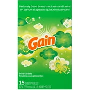 Gain Dryer Sheets Original 15 ct