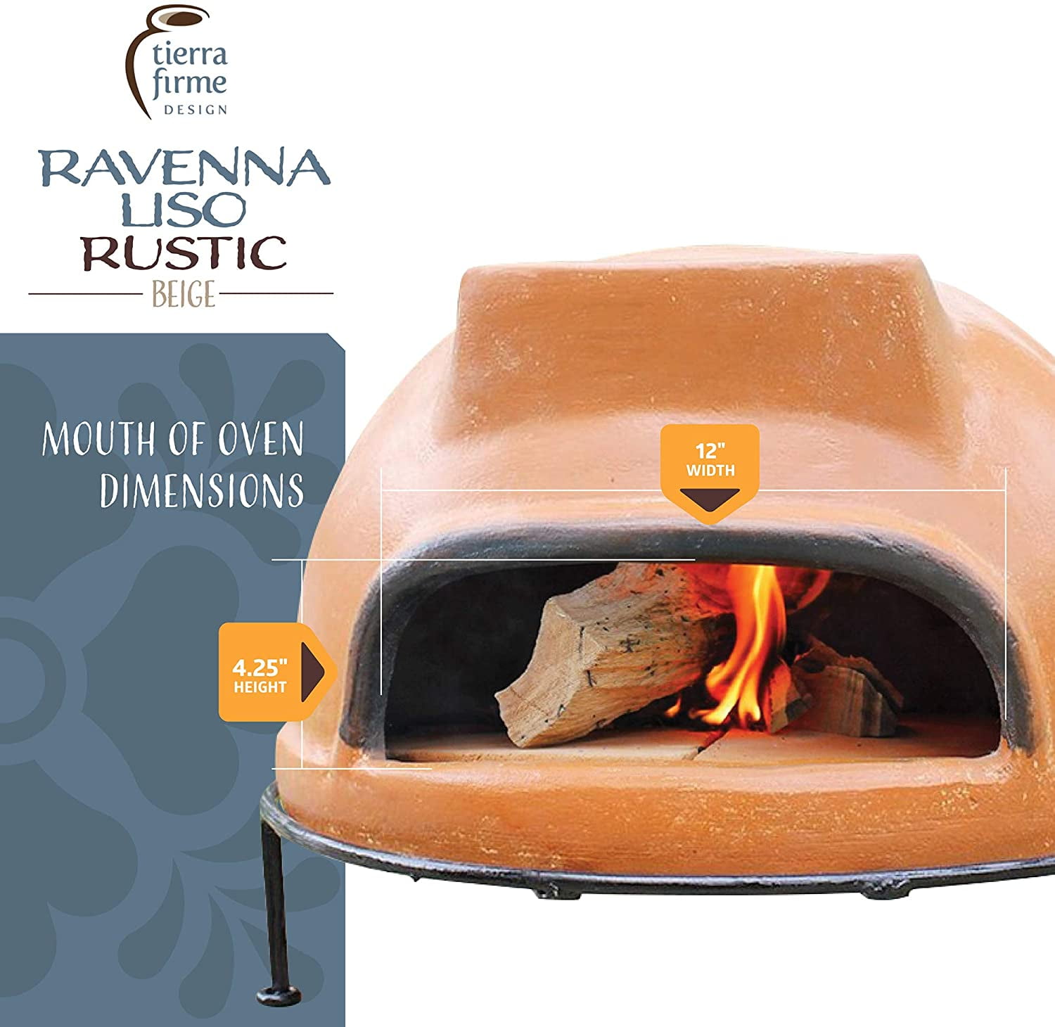 Ravenna Wrpo-001 Rustic Liso Pizza Oven - Walmart.com