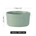 thumbnail image 3 of Qeeadeea Ramekins 8 Oz Oven Safe, Creme Brulee Ramekins, Souffle Cups, Souffle Dishes For Oven-green-Set of 2, 3 of 6