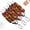 3PCS, variant on 3-way-grill-skewers, Metal Stainless Steel BBQ Kabob Kebab Barbecue Forks Trident Prong Chicken Shrimp Steak Outdoor Accessories Reusable