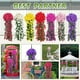 thumbnail image 3 of Flores artificiales colgantes para exteriores, hiedra violeta, plantas y flores colgantes falsas para el hogar, bodas, jardín, patio, cestas colgantes, guirnalda de glicina, ramo de orquídeas,, 3 of 8