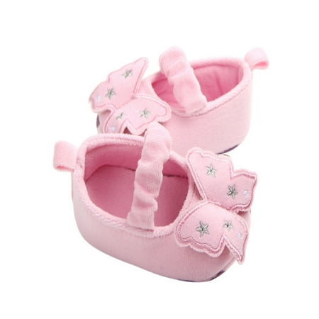 Weefy Baby Girl Princess Cute Bowknot Crib Shoes Non Slip