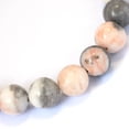 thumbnail image 2 of Natural Zebra Jasper Round Bead Strands 8-8.5mm Hole: 1mm 45-47pcs/strand 15 inch, 2 of 4