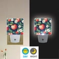 thumbnail image 2 of Yayeee LED Night Light for The Home Plug in With Light Sensors 2 Pack, Blue Apple Pattern, 2 of 6