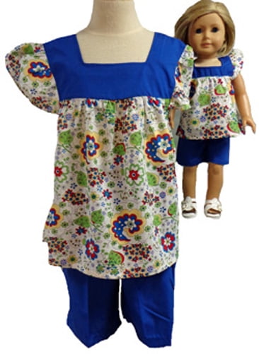 matching doll and girl clothes walmart