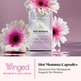 thumbnail image 3 of Winged Wellness Hot Momma Menopause Supplements for Women - Hormone-Free Menopause Relief Support for Hot Flashes & Night Sweats with Chaste Tree Berry, Multivitamins & Shatavari - 60 Vegan Capsules, 3 of 8