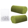 thumbnail image 1 of 2 Piezas Sofá Extensible Para Reposabrazos para Sillones Verde, 1 of 9