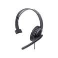 thumbnail image 1 of Diadema monoaural con micrófono Manhattan 179874, USB. Color Negro. Manhattan 179874, 1 of 2
