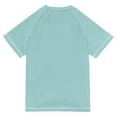 thumbnail image 6 of FORMRS Boys Rash Guard with Short Sleeves UPF 50+ Swim Shirts Sizes 3-12T, Capybara Splash, 6 of 6