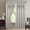 Grey, variant on General Luxurious Aurora Jacquard Look Curtain Panel Set with Attached Valance 54" X 95 inch (Set of 2), Gray