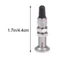 thumbnail image 2 of ROSENICE 10Pack Valve Stems for Tubeless Tires Clog Prevention for Cyclists Silver, 2 of 8