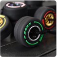 thumbnail image 3 of LAICAIW F1 Racing Tire Keychain, Mini Cute Tire Keyring, With Hub Wheel Tyre Auto Key Chain,Car Gift Keyfob for Men Women,Soft Rubber, 3 of 7