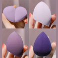 thumbnail image 3 of Makeup Sponge Set，Dry and wet use 3D Beauty Egg For Makeup-8PCS (Purple Grapes), 3 of 7