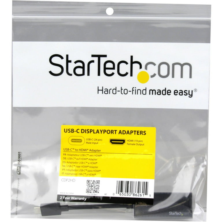 StarTech.com USB vers double HDMI - 4K - Adaptateur USB vers HDMI