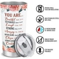 thumbnail image 2 of Christian Gifts for Women Men - Inspirational Gifts with Bible Verse - Christmas Gifts, Birthday Gifts, Religious Gifts, Spiritual Gifts for Women, Mom, Grandma, Sister, Friends - 20oz Faith Tumbler, 2 of 6