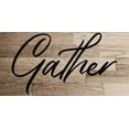 thumbnail image 2 of Phillip, Jamie 18x11 Black Ornate Wood Framed with Double Matting Museum Art Print Titled - Gather, 2 of 4