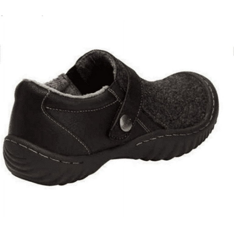 Jsport Women's Blair Fur Winter Slip On Shoes In Black,