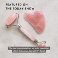 thumbnail image 2 of Set de spa facial Mount Lai Rose Quartz Face Roller Gua Sha, 2 of 7