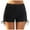 Black, variant on YUDTA Women's Swim Shorts High Waisted Swimsuit Bottoms Solid Tankini Bikini Board Shorts Tummy Control Bathing Suit Plus Size Boyshorts