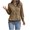 Coffee, variant on Plebaso Sweatshirts for Women Button down Lapel Long Sleeve Pullover Sweatshirt Fashion Clothes