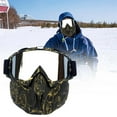 thumbnail image 1 of Lunettes de Moto Rétro Lunettes de Course Tout-Terrain Lunettes de Ski Coupe-Vent pour Hommes Femmes, 1 of 3