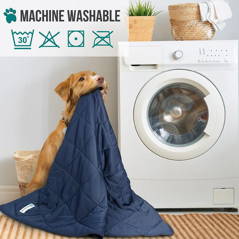 PetAmi Premium Cooling Dog Blanket Lightweight Fluffy Pet Throw Blanket Bed Cover for Dogs Cat Puppies Pet Blanket Furniture Protector Couch Sofa Reversible Fuzzy Cozy 90x90 Navy Blue Walmart