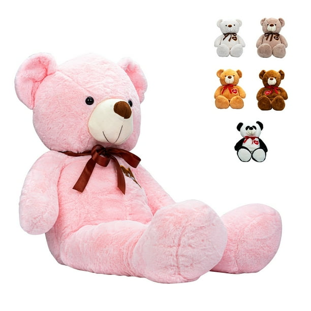 Oso De Peluche Teddy Grande Abrazable Corazón 1 Metro