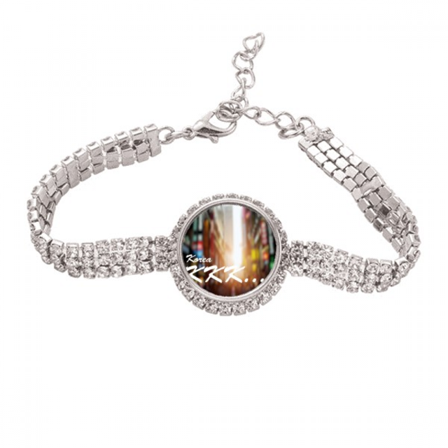 Pulsera de tobillera de cadena de tenis Unbranded joyería de diamantes Coreano Street 2001