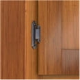 thumbnail image 2 of Overlay Self-Closing Cabinet Hinges - Brushed Oil Rubbed Bronze, 2 Pack, 2 of 2