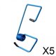 thumbnail image 1 of 5 Brazos de limpiaparabrisas Macarena con resorte de asistencia Color azul, 1 of 8