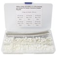 thumbnail image 1 of GHSDFBB JST PH Connector Kit 2.0mm Pitch 2/3/ 4 Pin Female and Male Adapter Cable Connector Plug with PH2.0 Female Pin Header Crimp Terminal Wire Connectors Kit 750Pcs, 1 of 7