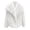 White, variant on lnmuld Girls Solid Faux Fur Coat Wide Lapel Long Sleeve Open Front Warm Outerwear Jacket with Pockets White,5-6 Years