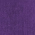 thumbnail image 1 of Ahgly Company Indoor Square Solid Purple Modern Area Rugs, 3' Square, 1 of 4