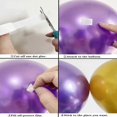 thumbnail image 4 of Colorful Party Balloons 100pcs 12inch Chrome Metallic Helium Balloons for Birthday Party Decoration and Arch Decoration Wedding Birthday Baby Shower C, 4 of 4