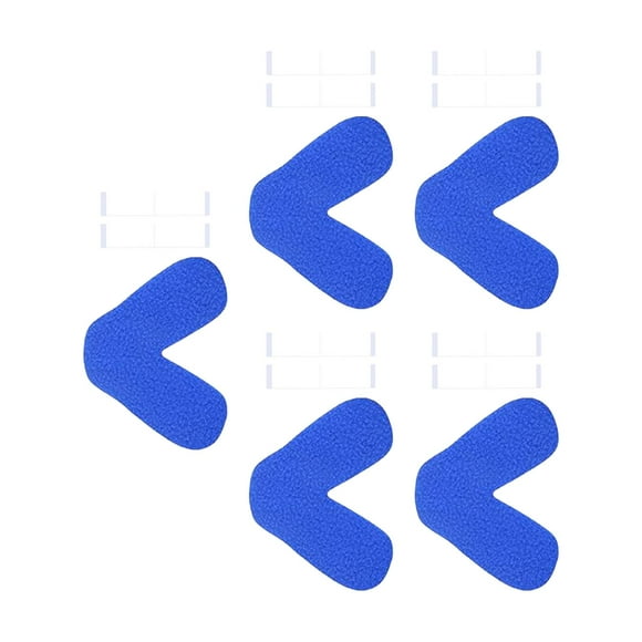 Almohadilla para la nariz cómoda, buen sello de transpirabilidad, almohadilla para la nariz, juego de almohadillas nasales para evitar Azul oscuro 5 piezas. jinwen Almohadillas para la nariz