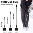 thumbnail image 4 of Pala BARAYSTUS con mango ajustable de 150 cm, raspador de nieve, 4 of 7