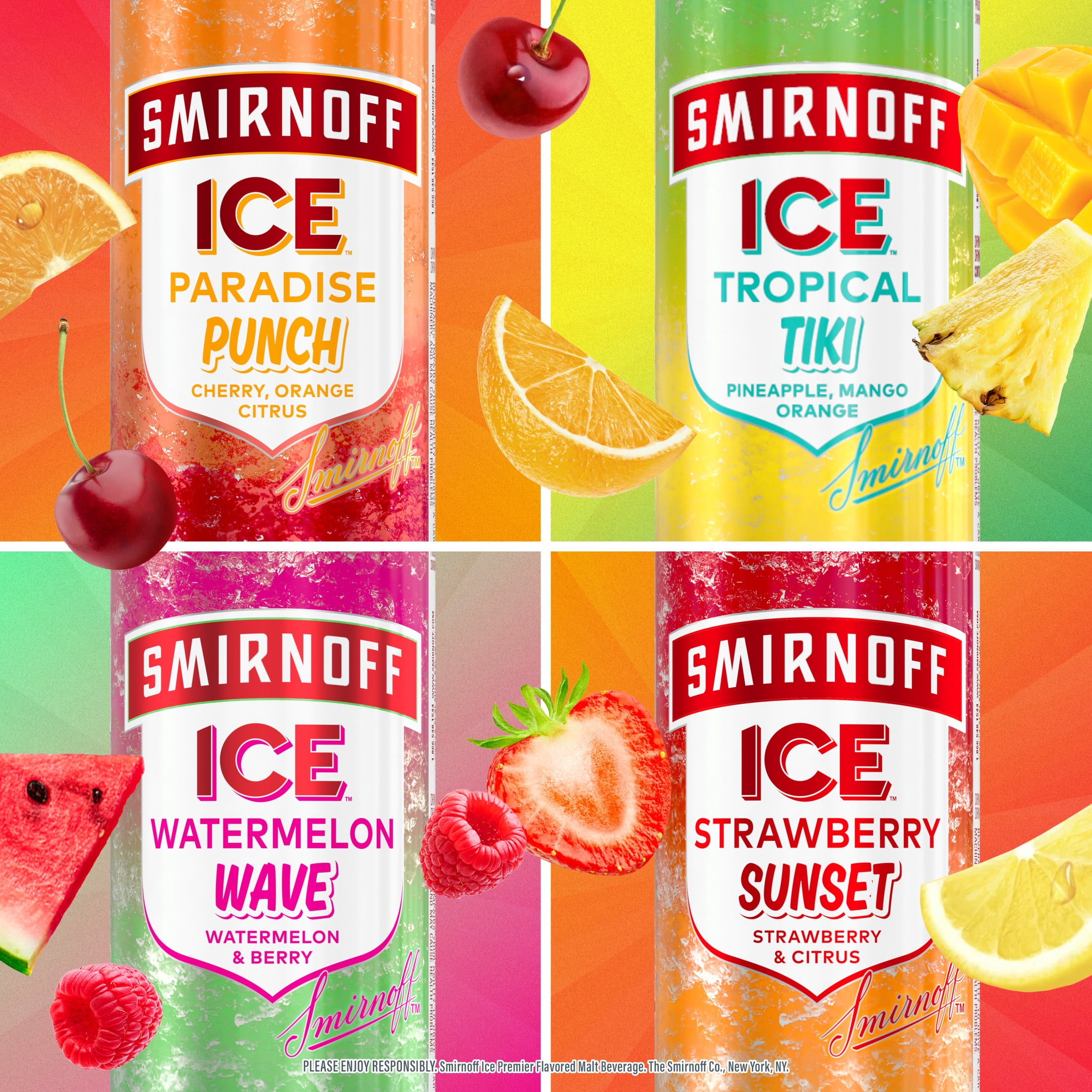 Smirnoff Icy Island Variety Pack, 12 fl oz, 4.5% ABV