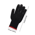 thumbnail image 2 of OUNONA 2 Pairs Black Gaming Gloves for Mobile Phones, Touchscreen Friendly, Sweat-Absorbing Finger Sleeves, Comfortable and Lightweight Fit, 2 of 6