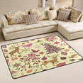 thumbnail image 2 of SKYSONIC Pink Deer Xmas Tree Non-Slip Area Rug, Christmas Ornament Floor Carpet Comfort Floor Mats Decor for Indoor Front Porch Living Room Bedroom Kitchen, 36"x24", 2 of 5