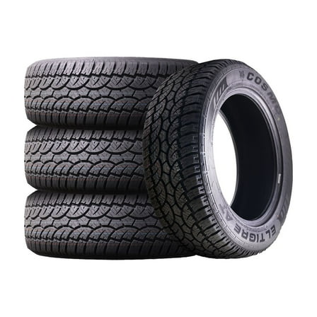 Set of 4 Cosmo EL Tigre AT LT265/75R16 123/120S E Tires Fits: 1996-99 Chevrolet Tahoe Base, 2000-02 Dodge Ram 2500 Base