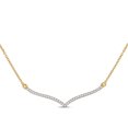 thumbnail image 1 of 1/4CTW-DIA NECKLACE, 1 of 1
