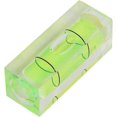 thumbnail image 1 of Pack of 5 mini square levels 15 15 40 mm, small level with precision bubble level, 1 of 4