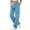 Sky Blue, variant on Stralyhd Cargo Sweatpants Women Wide Leg Baggy High Waist Sweat Pants Joggers Casual Athletic Fall Fashion Sweatpants Khaki M