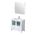 thumbnail image 3 of Lexora Home Volez 36" Single Vanity in White, 3 of 8