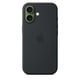 thumbnail image 2 of Funda para iPhone 17 de Apple en silicona con MagSafe negra, 2 of 6