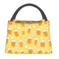thumbnail image 1 of Disketp Beer Bolsa Térmica Estampada, Bolsa Térmica Aislante para Almuerzo, Playa y Campamento, 1 of 6
