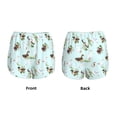 thumbnail image 3 of Balery Duck Animals Farm Pantalones cortos deportivos para mujer con forro y dos bolsillos, elásticos, para entrenamiento, gimnasio, yoga-X-Large, 3 of 7