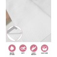 thumbnail image 6 of Pink Grey Striped Kitchen Dish Towels for Drying Dishes Set of 3, Farmhouse Modern Waffle Weave Microfiber Hand Tea Bathroom Towels Quick Dry & Absorbent Towel 12x12, 6 of 7