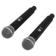 thumbnail image 1 of Micrófono Inalámbrico De Karaoke, Micrófono Inalámbrico UHF 2 Piezas Resistente A Interferencias HiFi Cancelación De Ruido Plug And Play Profesional Con Receptor Para Máquina, 1 of 7